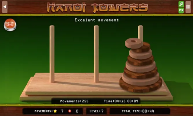 The Hanoi Towers Lite android App screenshot 11