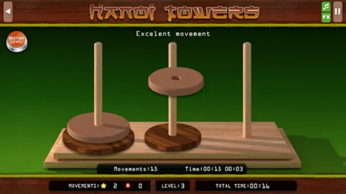 The Hanoi Towers Lite android App screenshot 6